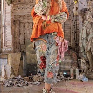 🪻MAGNOLIA PEARL Daphne French Cut Denim🪻